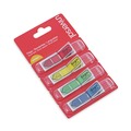 Page Flags | Universal UNV99011 Deluxe 0.5 in. x 1.75 in. Sign Here Message Arrow Flags - Assorted Colors (120/Pack) image number 1