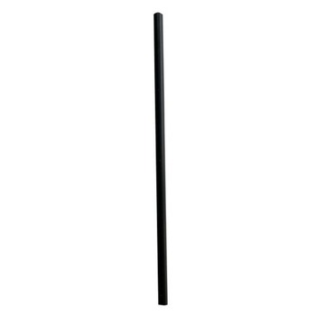 Boardwalk BWKGSTW775BK 7.75 in. Wrapped Giant Polypropylene Straws - Black (7200/Carton)