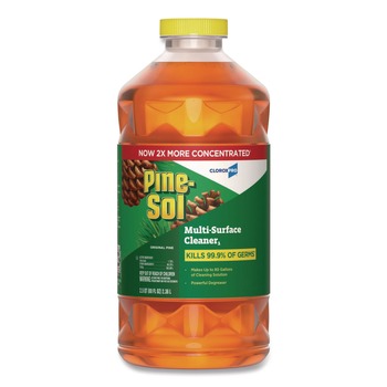 CLEANERS AND CHEMICALS | Pine-Sol 60606EA CloroxPro 80 oz. Concentrated Multi-Surface Disinfectant Cleaner - Original Pine