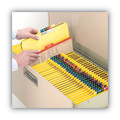 File Folders | Smead 14064 2 in. Expansion Recycled Pressboard 6-Fastener Classification Folders - Letter Size/Yellow Exterior (10/Box) image number 2