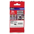 Labels | Brother P-Touch TZES221 0.35 in. x 26.2 ft. TZe Standard Adhesive Laminated Labeling Tape - Black on White image number 0