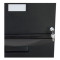 Office Filing Cabinets & Shelves | Storex 61264B01C 1 Legal/letter-Size File Drawer 14.75 in. x 18.25 in. x 12.75 in. Single-Drawer Mobile Filing Cabinet - Black image number 4