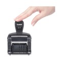 Just Launched | Trodat 5117 Printy Economy 2.25 in. x 0.38 in. Self-Inking 12-Message Date Stamp - Black image number 4