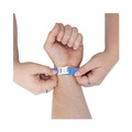 Office Accessories | Advantus 75442 10 in. x 0.75 in. Sequentially Numbered Crowd Management Wristbands - Blue (100/Pack) image number 5