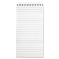 Notebooks & Pads | TOPS 8030 4 in. x 8 in. 70 Sheets Reporter's Notebook - Wide/Legal Rule, White Cover (12/Pack) image number 0