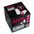Safety & First Aid | Swingline S7054032C 12 (Medium-Large) Rubber Finger Tips - Amber (1-Dozen) image number 2