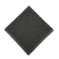 Office Chair Mats | Crown NR 0034CH 36 in. x 48 in. Polypropylene Needle-Rib Wiper/Scraper Mat - Charcoal image number 2