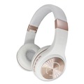 Office Electronics & Batteries | Morpheus 360 HP5500R SERENITY 3 ft. Cord Stereo Wireless Headphones with Microphone - White/Rose Gold image number 0