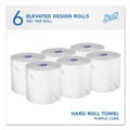 Paper Towels and Napkins | Scott 02001 8 in. x 950 ft. 1-Ply Essential High Capacity Hard Roll Towel - White (6 Rolls/Carton) image number 1