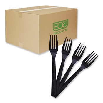 Eco-Products EP-S112 6 in. 100% Recycled Content Fork (1000/Carton)