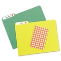 Labels | Avery 05051 0.5 in. Diameter Handwrite Only Self-Adhesive Removable Color-Coding Labels - Neon Red (840/Pack) image number 2