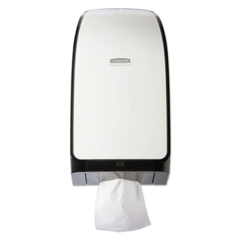 Scott 40407 7.38 in. x 6.38 in. x 13.75 in. Hygienic Bathroom Tissue Dispenser - White (1/Carton)