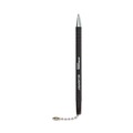 Pens | CONTROLTEK 555565 Medium 1 millimeter Replacement Antimicrobial Ballpoint Counter Pen - Black image number 3