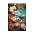 Cups and Lids | Pactiv Corp. SACLF07 EarthChoice 7.38 in. x 7.38 in. x 0.26 in. Square Recycled Bowl Flat Lid - Clear (300/Carton) image number 5
