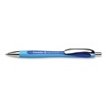 Back to School Sale | Schneider 132503 Slider Rave XB Extra-Bold 1.4 millimeter Retractable Ballpoint Pen - Blue Ink/Blue/Light Blue Barrel image number 3
