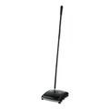 Just Launched | Rubbermaid Commercial FG421388BLA 44 in. Steel/Plastic Handle Dual Action Sweeper - Black/Yellow image number 0