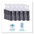 Cups and Lids | Boardwalk BWKHOTBL8 Plastic Hot Cup Lids for 8 oz. Hot Cups - Black (1000/Carton) image number 5