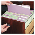 Just Launched | Smead 12443 Colored File Folders with Assorted 1/3-Cut Tab Positions - Letter, Lavender (100/Box) image number 5