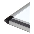 White Boards | U Brands 2805U00-01 PINIT 35 x 23 Magnetic Dry Erase Board - White image number 2