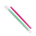 Cutlery | Karat C9060S (MIXED) 9 in. Boba Straws - Assorted (1600/Carton) image number 2