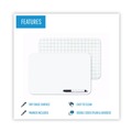 White Boards | MasterVision MB8034397R 11.88 in. x 8.25 in. Dry Erase Lap Board - White Surface image number 2