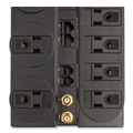 Surge Protectors | Tripp Lite TLP810NET Protect It! 10 ft. Cord 8 AC Outlets 3,240 J Surge Protector - Black image number 5