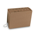 File Folders | Smead 70186 Letter Size 1/12-Cut Tabs 12 Sections Elastic Cord Closure Indexed Expanding Kraft Files - Kraft image number 3