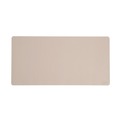 Back to School Sale | Smead 64831 31.5 x 15.7 Vegan Leather Desk Pads - SandStone image number 0