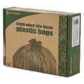 Trash Bags | Stout by Envision G2430W70 13 Gallon 0.7 mil 24 in. x 30 in. Controlled Life-Cycle Plastic Trash Bags - White (120/Box) image number 3