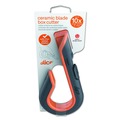 Box Cutters & Utility Knives | slice 10400 1.29 in. Carbon Steel Blade 7 in. Nylon Handle Replaceable Double Sided Box Cutters - Gray/Orange image number 2