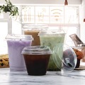 Cups and Lids | Dart P662RSL Prima Strawless Plastic Lids Fits 9 oz. to 20 oz. Cold Cups - Clear (1000/Carton) image number 5