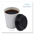 Cups and Lids | Boardwalk BWKHOTBL1020 Plastic Hot Cup Lids for 10 oz. to 20 oz. Cups - Black (1000/Carton) image number 5