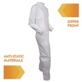 Safety & First Aid | Ansell KCC38927 KGA35 Liquid and Particle Protection Elastic Wrist and Ankles Coveralls - Large/White (25/Carton) image number 2