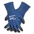 Disposable Gloves | MCR Safety N9696S Ultra Tech TaCartonile Dexterity Work Gloves - Small Blue/Black (1-Dozen) image number 3