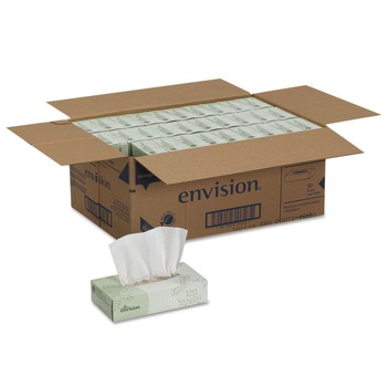 Georgia Pacific Professional 47410 2-Ply Facial Tissue - White (100-Sheets/Box, 30-Boxes/Carton)