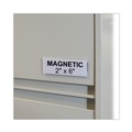 Back to School Sale | C-Line 87247 2 in. x 6 in. Side Load HOL-DEX Magnetic Shelf/Bin Label Holders - Clear (10/Box) image number 3