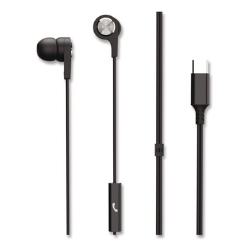  | Maxell 199261 USB-C Earbuds, Black