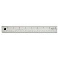 Office & Office Supplies | Westcott 10417 18 in. Long Standard/Metric Stainless Steel Office Ruler With Non Slip Cork Base image number 1
