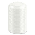 Food Trays, Containers, and Lids | Anchor 4308425 8-1/2 in. x 1.14 in. Diameter Plastic Crystal Classics Lid - Clear (300/Carton) image number 0