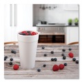 Just Launched | Dart 20J16 20 oz. Foam Drink Cups - White (500/Carton) image number 5