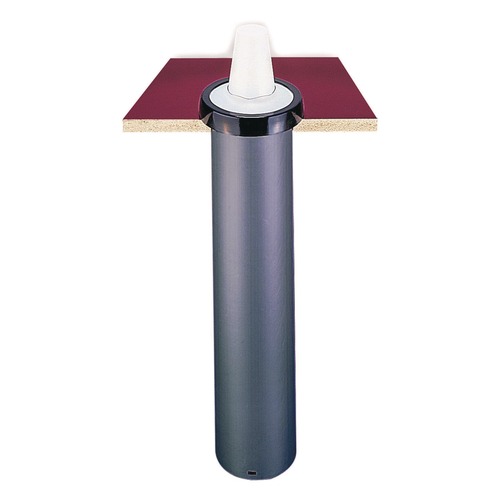 Cups and Lids | San Jamar SAN C2410C EZ-Fit One-Size-Fits-All Cup Dispenser For 8 oz. to 46 oz. Cups - Black image number 0