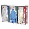 Cleaning & Janitorial Supplies | San Jamar G0805 18 x 3.75 x 10 3 Box Steel White Enamel Disposable Glove Dispenser - Clear image number 3