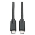 Electronic Adapters & Chargers | Tripp Lite U420-006-5A 6 ft. USB Type-C (USB-C) to USB Type-C (M/M) 5 A USB 3.1 Gen 1 (5 Gbps) Cable - Black image number 0