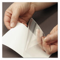 File Folders | Smead 68185 9 in. x 5.56 in. Top Load Self-Adhesive Poly Pockets - Clear (100/Box) image number 5