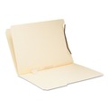 File Folders | Smead 68027 1 Fastener Letter Size Self-Adhesive Folder Dividers with Twin-Prong Fasteners for Top/End Tab Folders - Manila (100/Box) image number 0