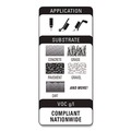 Painting | Rust-Oleum 264694 Industrial Choice M1400 System Water-Based Construction Marking Paint Flat Caution Blue 17 oz Aerosol Can (12/Carton) image number 2