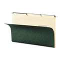 File Folders | Smead 15230 0.75 in. Expansion 1/3-Cut Tabs Assorted Tab Postion Interior File Folders - Manila (100/Box) image number 2