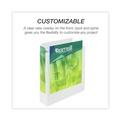 File Folders | Samsill 18987 3 Rings 3 in. Capacity 11 in. x 8.5 in. Earth's Choice Plant-Based Round Ring View Binder - White image number 4
