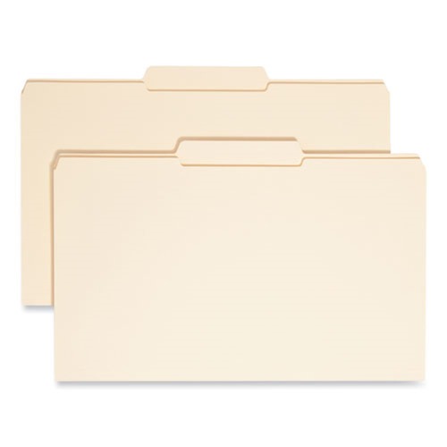 File Folders | Smead 15336 File Folders with Reinforced 1/3-Cut Center Tabs - Legal, Manila (100/Box) image number 0