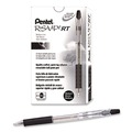 Pens | Pentel BK93-A 1 mm R.S.V.P. RT Ballpoint Pen - Medium/Black Ink/Clear Barrel (1-Dozen) image number 0